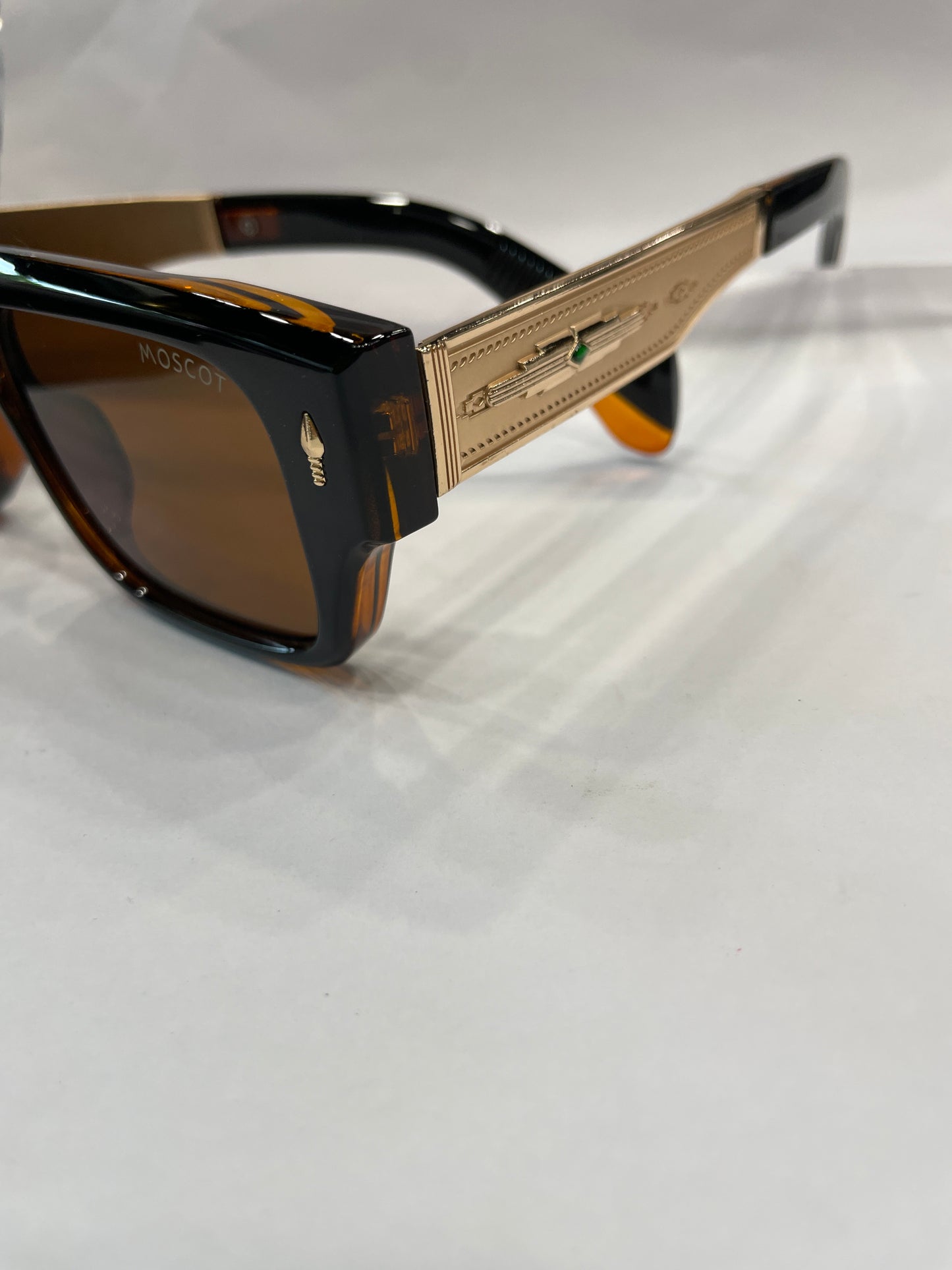 SOM Brown Frame Brown Shade Unisex Sunglasses ZS98355 52 17 143