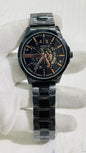 MRA ARM Black Chain Black Copper Dial Automatic Men’s Watch 989279