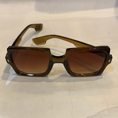 LEC Glossy Brown Frame Brown Shade Sunglass ML6001 51 25-150