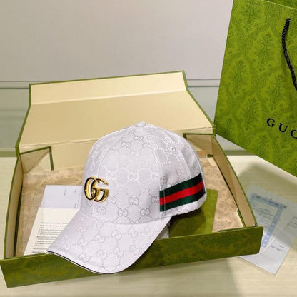 CUG GUC GG Print Big Golden Logo Premium Quality Imported Unisex Cap 989006