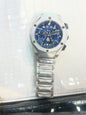 BUH HUB Silver Chain Blue Dial Premium Quality Men’s Watch 990921