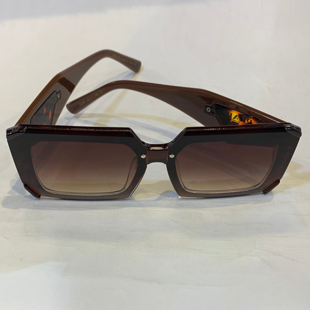 ARP Brown Frame Brown Shade Sunglass G101 66 7-149 C4