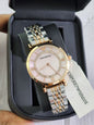 Mra Silver Copper Chain Pink Dial Ladies Watch 401813