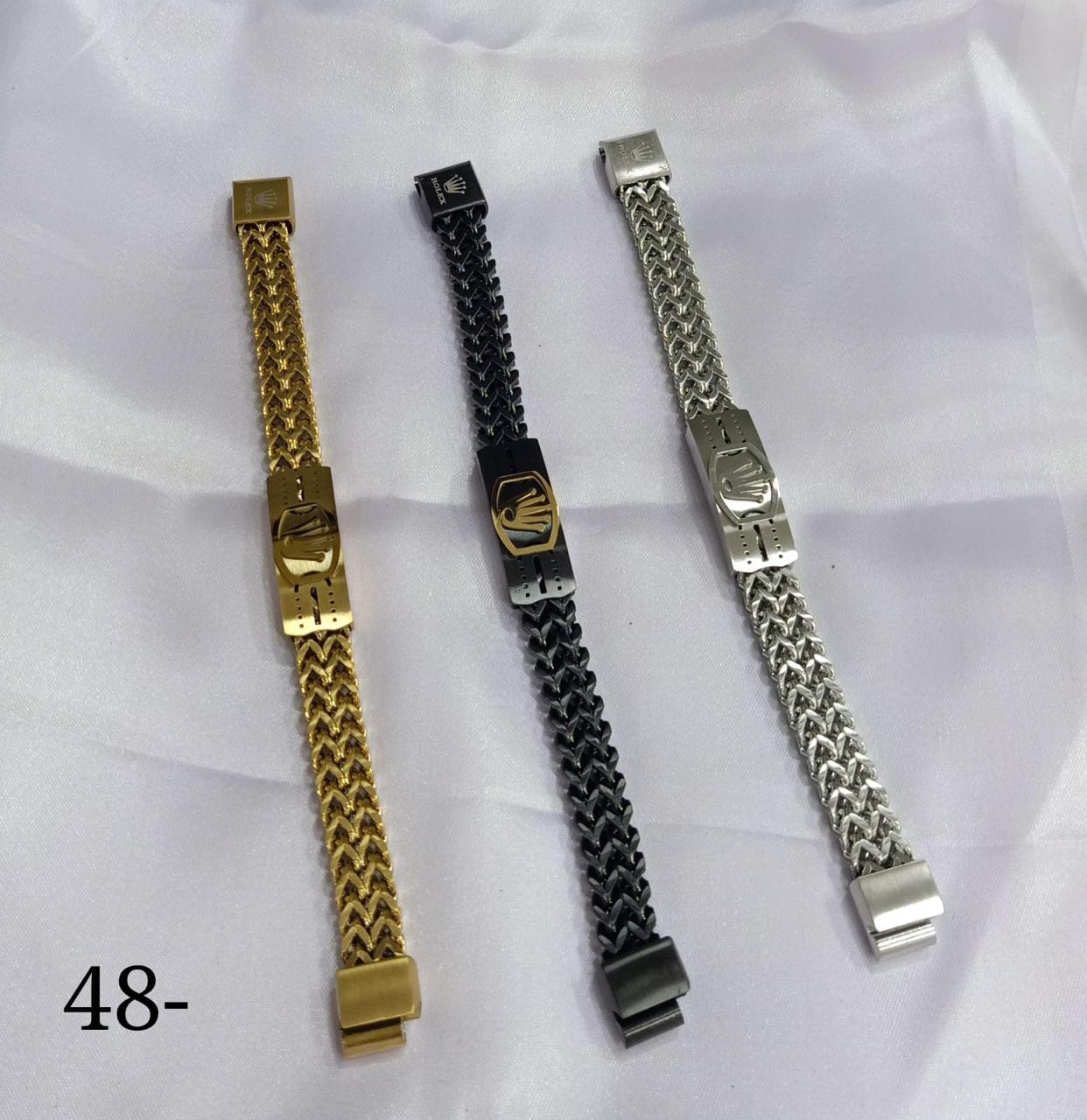 LOR ROL Premium Quality Imported Unisex Chain Bracelet 22399