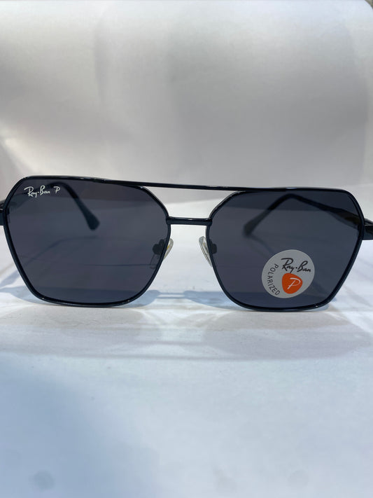 YAR RAY RB Black Frame Black Shade Unisex Sunglass 58413 59 15 145 C1