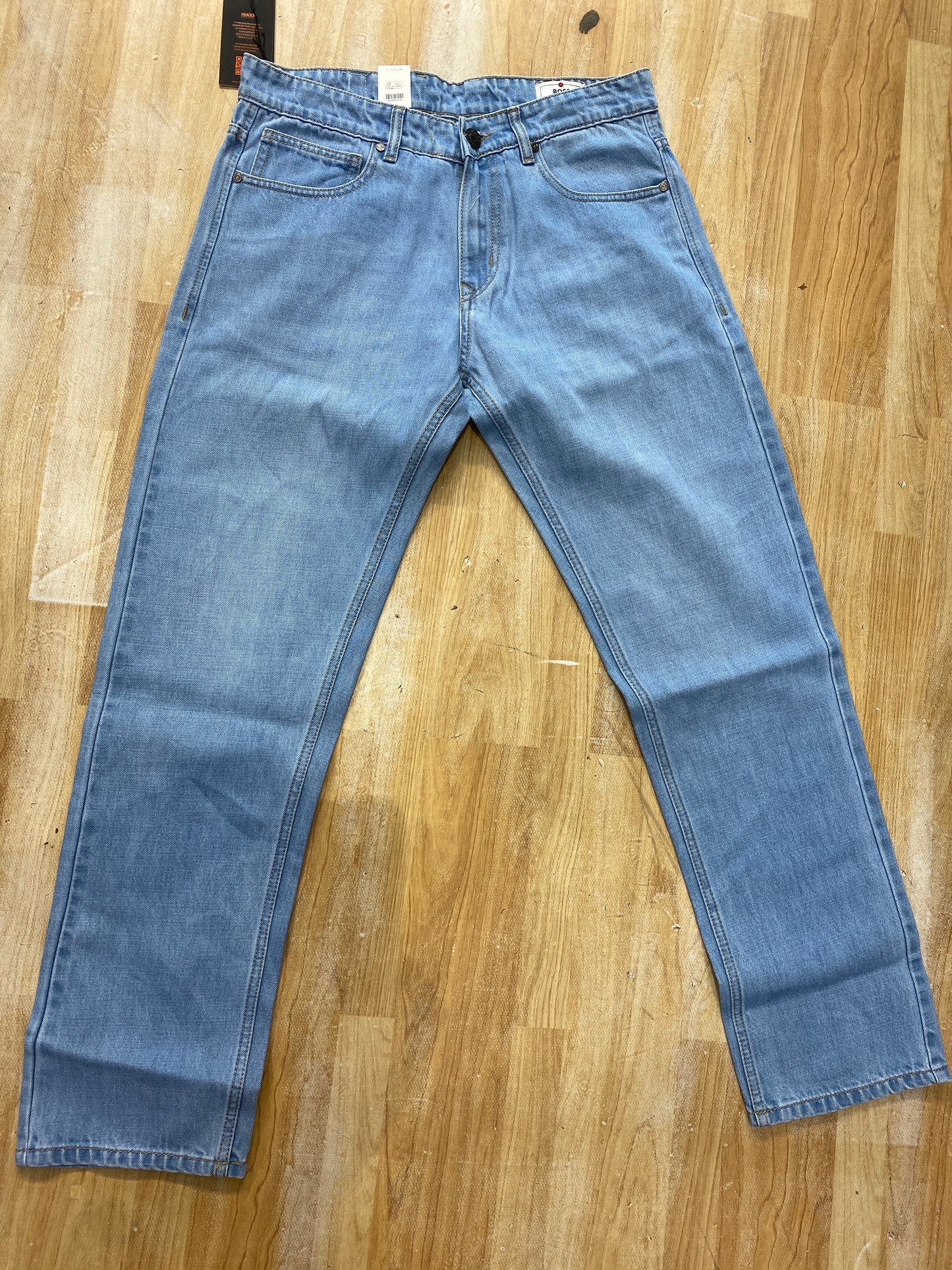 SOB BOS Ice Blue Colour Regular Fit Top Quality Men’s Jeans 989289