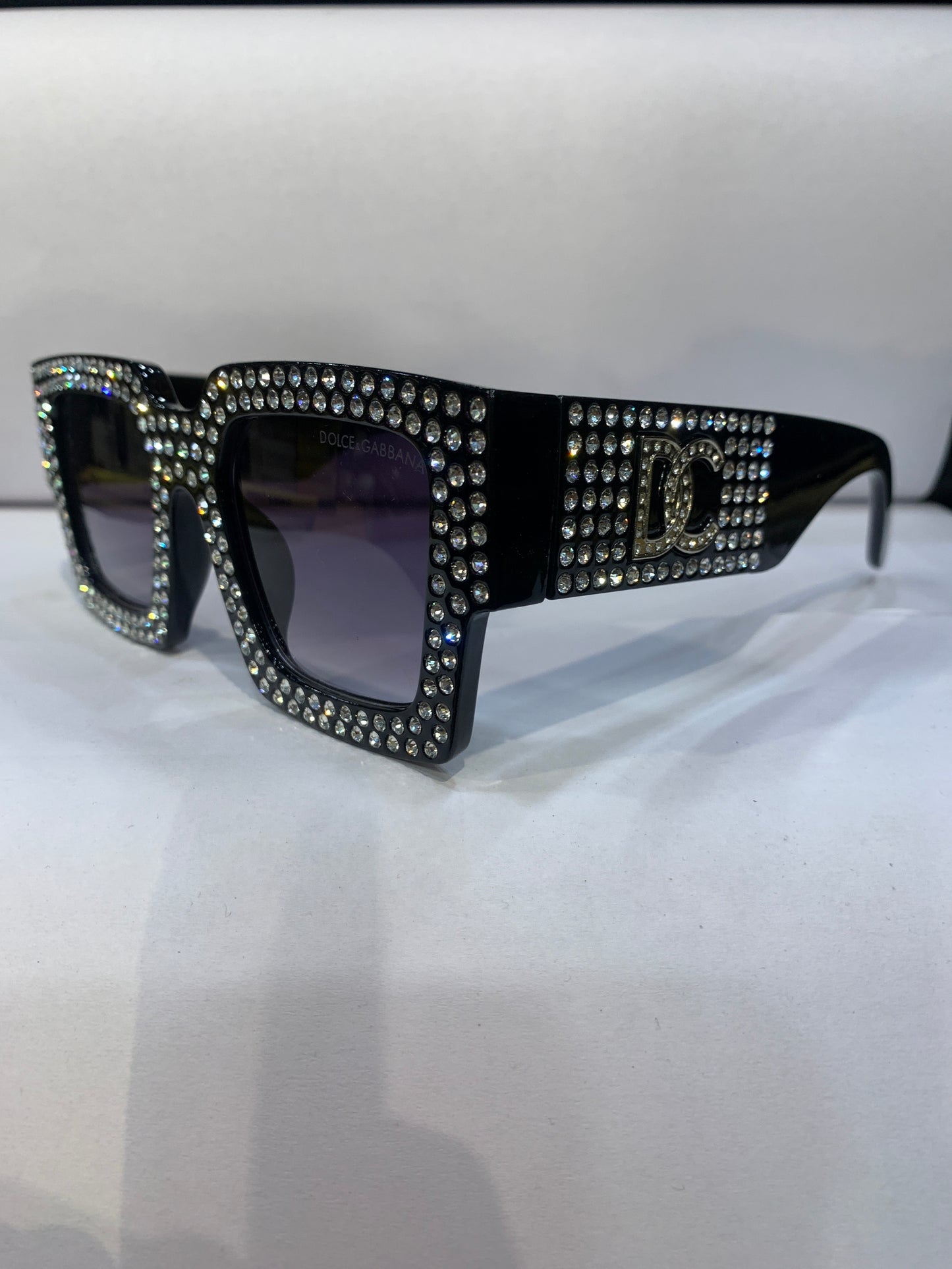 Lod Black Stud Frame Black Shade Unisex Sunglass ZS98014 56 16 141