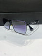 Tid Black Stick Black Frame Purple Black Shade Unisex Sunglass 23287 59 14 142