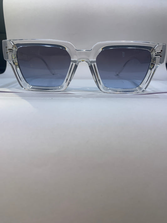 UOL Trancy Frame Blue Shade Unisex Sunglasses W 12001 50 23 145 C5