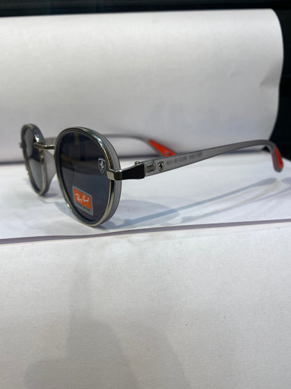 YAR RAY RB Grey Frame Black Shade Unisex Sunglass RB7285 56 18 138