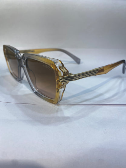 SOM Trancy Brown Frame Brown Shade Unisex Sunglasses 6104 52 18 142