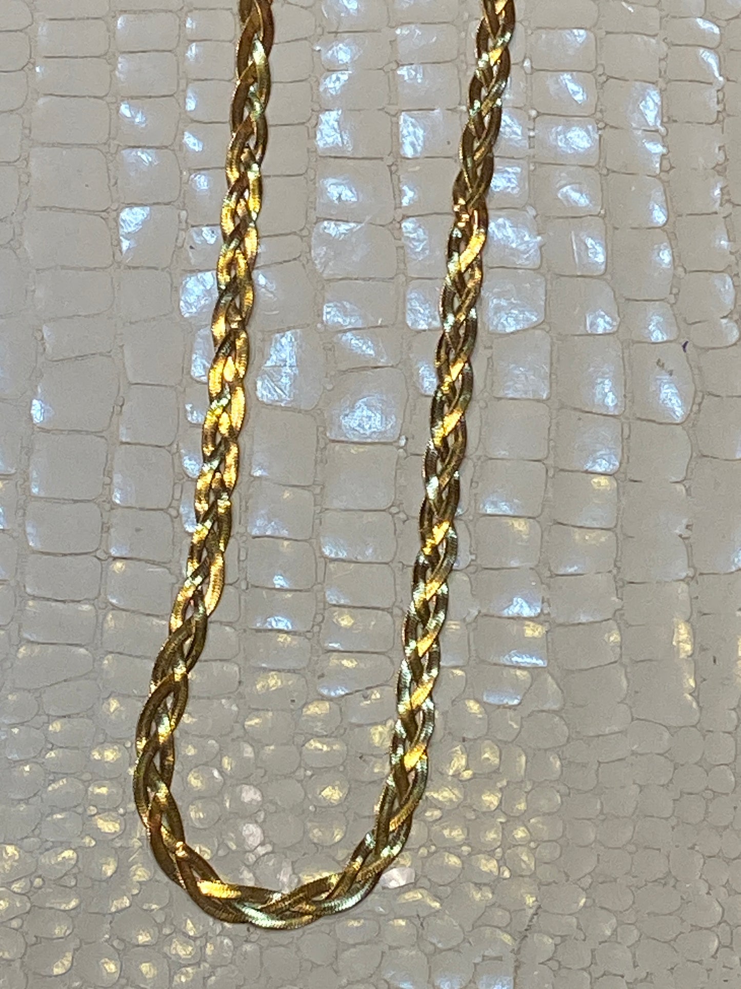 Imported Golden Designer Unisex Neckchain 988471