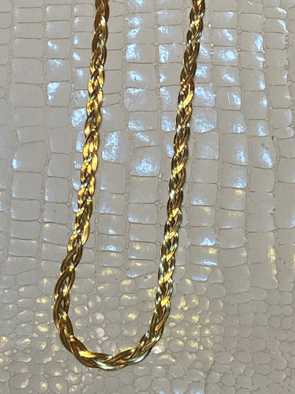Imported Golden Designer Unisex Neckchain 988471
