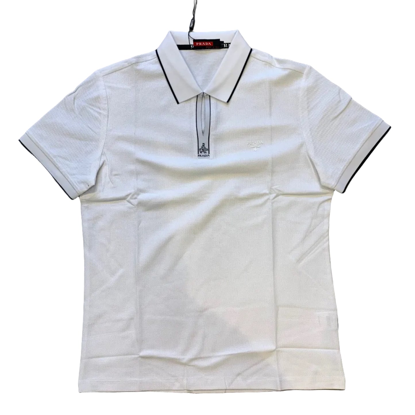 ARP PRA White Colour Half Sleeve Premium Quality Imported Men’s Collar TShirt 8711