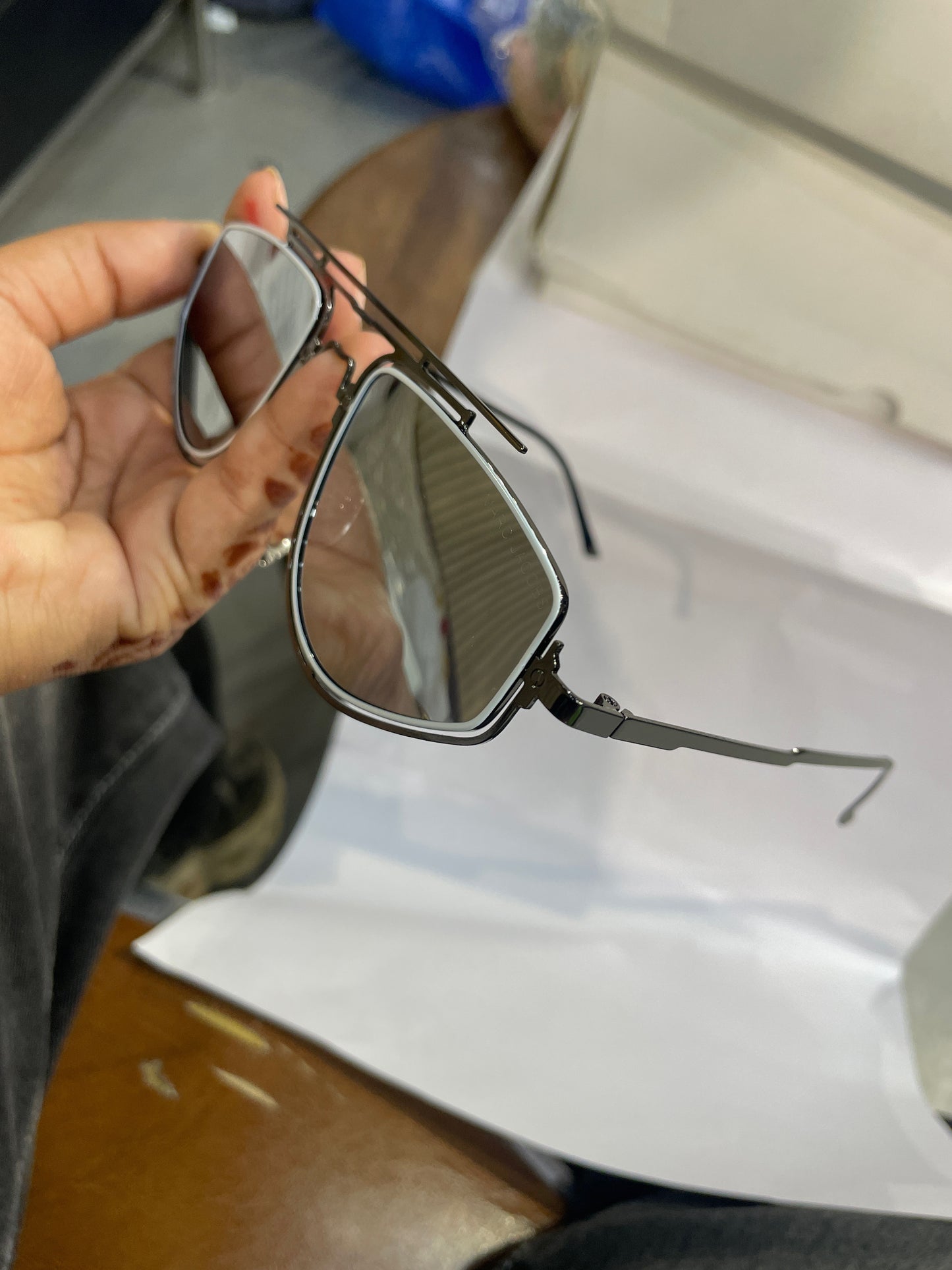RAM Black Frame Black Shade Unisex Sunglasses SUN205