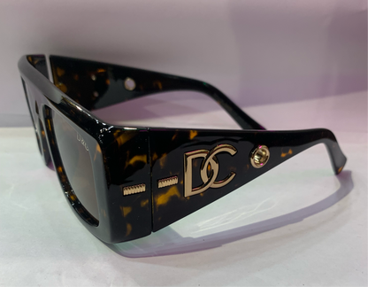 LOD Leopard Brown Frame Brown Shade Unisex Sunglasses ZS98088 52 16-142