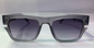 TID Trancy Grey Frame Trancy Black Shade Unisex Sunglasses ZS98245 56 18-145
