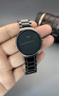 Dar Black Ceramic Chain Premium Quality Men’s Watch 989796