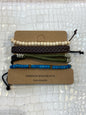 Imported Leather Bracelet 4 Set 988450
