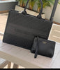 OID Black Colour Big Size Ladies Tote Bag 8913