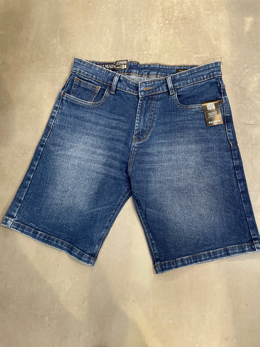 LAB BALFaded Blue Colour Premium Quality Men’s Denim Shorts 990780
