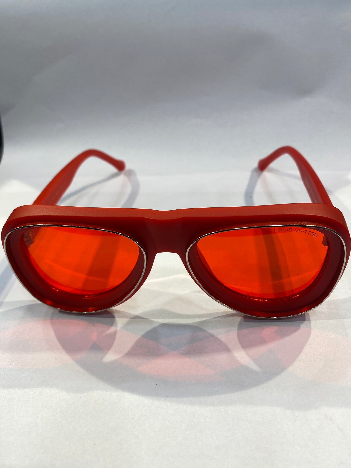 UOL VL Red Frame Red Shade Unisex Premium Quality Sunglass ZS98206 56 18 145