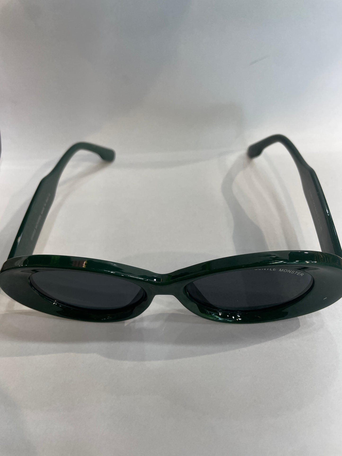 NEG GEN Green Frame Black Shade Unisex Sunglass ZN3851 54 17 145