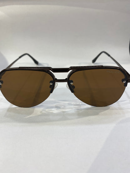 LOP Brown Frame Brown Shade Unisex Sunglass Sun 102