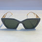 ARP Grey Frame Golden Stick Green Shade Sunglass 8286 53 15-149