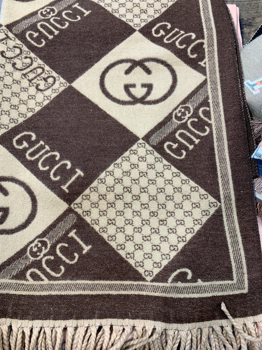 CUG Brown Colour Unsex stole 90944