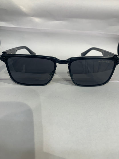RHC Black Frame Black Shade Unisex Sunglasses 3519 55 20 142