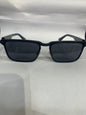 RHC Black Frame Black Shade Unisex Sunglasses 3519 55 20 142
