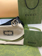 Black Colour Cug Guc Gold G Buckle  Genuine Leather Men’s Belt 9187