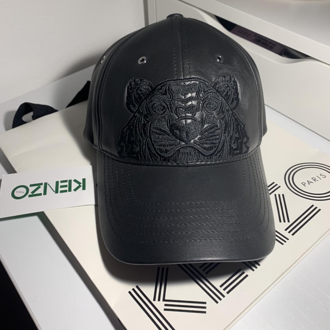 NEK KEN Black Colour Italian Leather Imported China Cap 990271