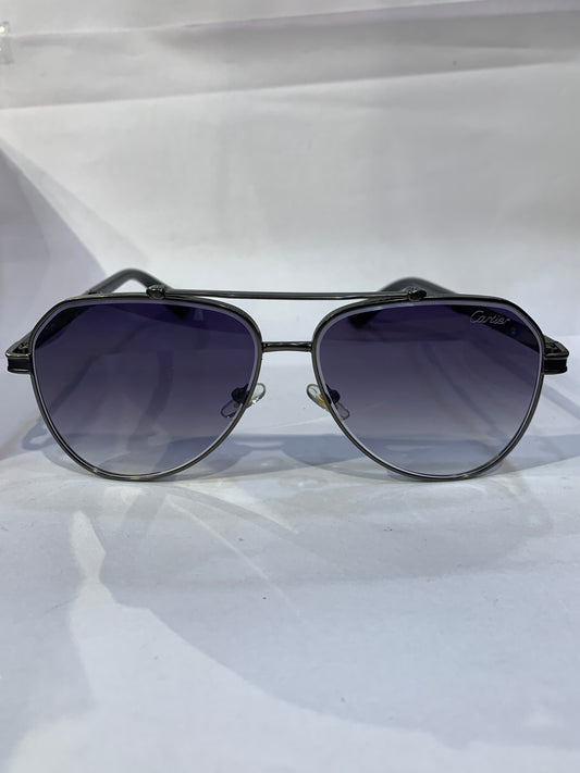 RAC Gray Black Frame Black Trance Shade Unisex Sunglasses CF58473 60 14 145 C2