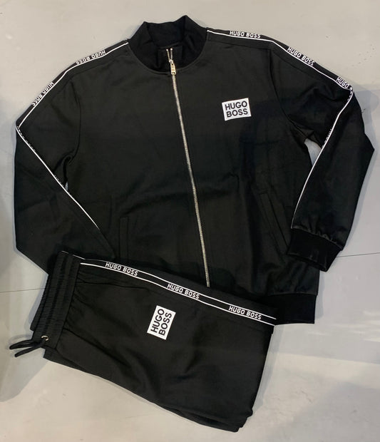 SOB BOS Black Colour Premium Quality Jacket & Lower Unisex Coord Set 2025132