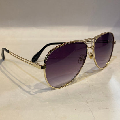 VIG Golden Frame Purple Shade sunglass 7060 54 18-135