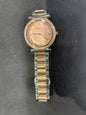 Rev Silver Copper Chain Orange Dial Ladies Chain Watch 991122