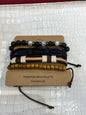 Imported Leather Bracelet 4 Set 988449