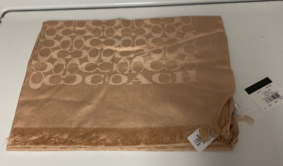 AOC Unisex CC Print Brown Beige Stole 989706