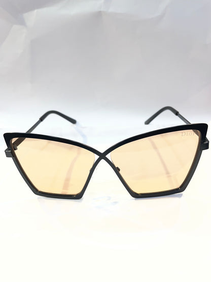 OID DIO Black Frame Brown  Shade Unisex Sunglasses SUN266