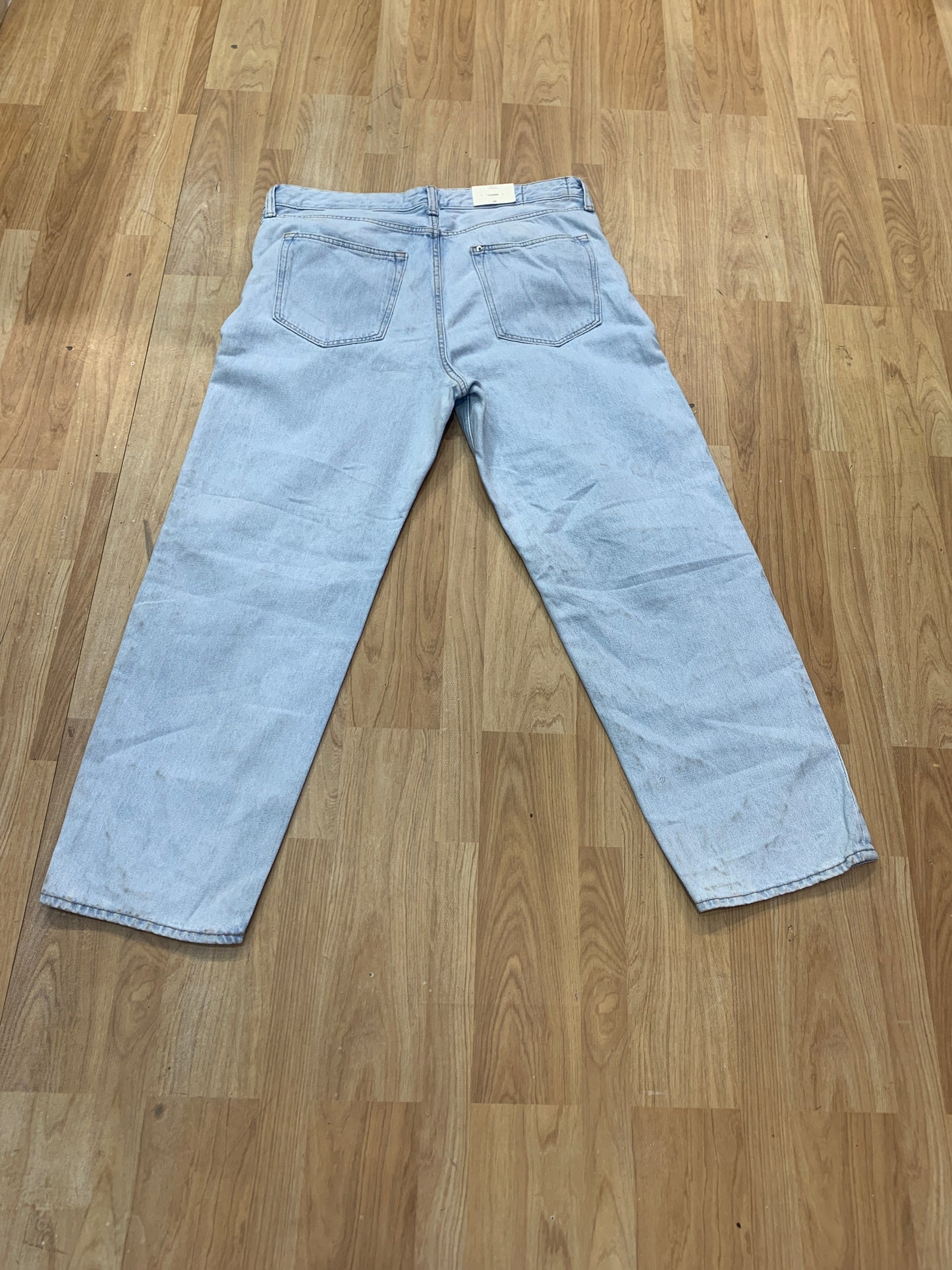 M&H Sky Blue Jeans Straight Fit 8760