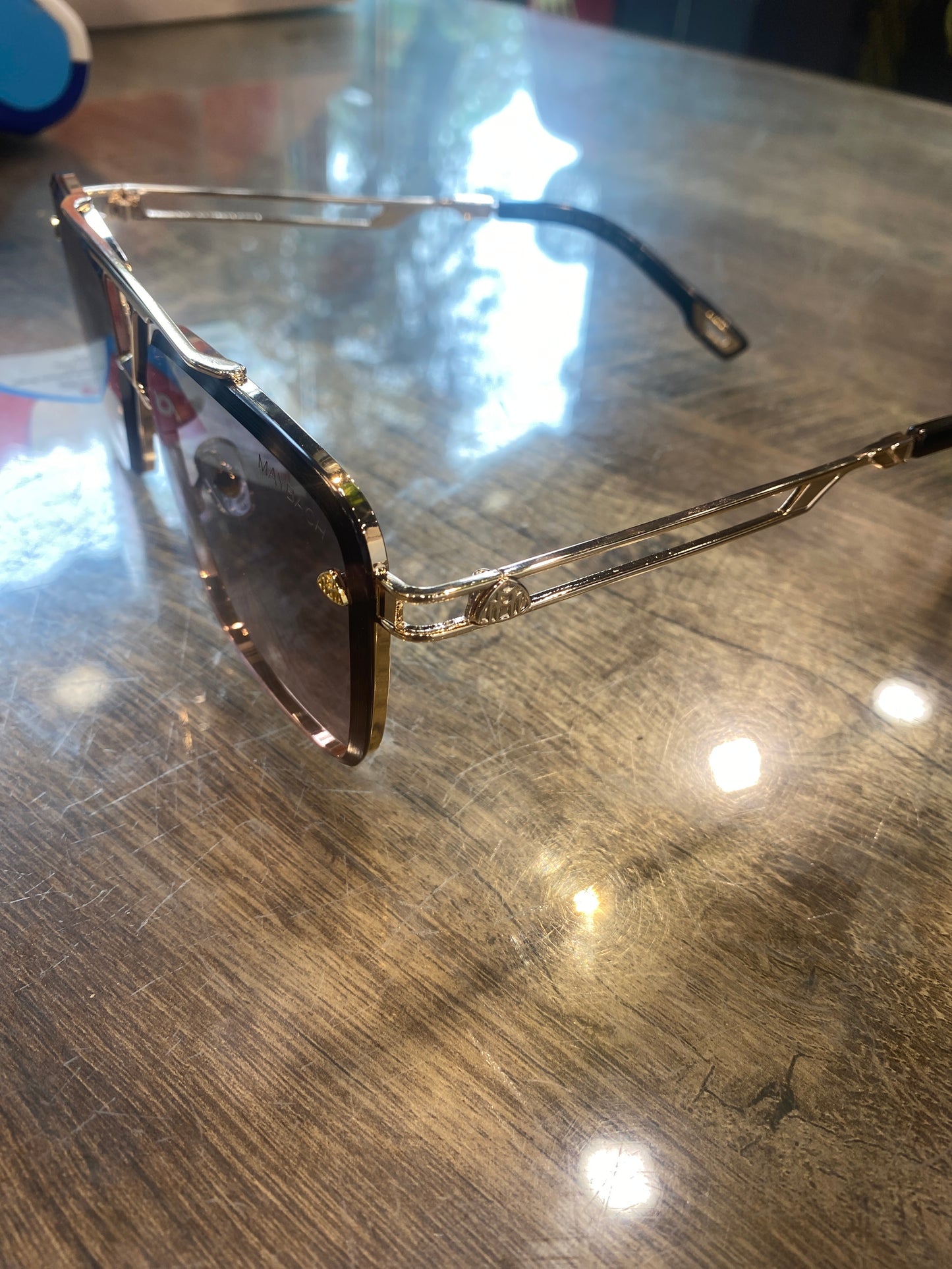 YAM Copper Frame Trancy Multi Shade Unisex Sunglass 58372 62 16 146 C4