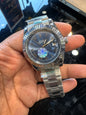 Lor Silver Chain Blue Dial Automatic Men Watch 990117