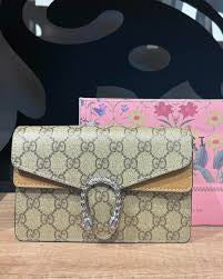 Cug Biege Colour Gg Print Mini Ladies Sling Bag 9987