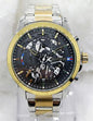 MOT Silver Gold Chain Gold Ring Black Dial men’s Watch 987798