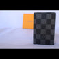 UOL Black Grey Colour Check Style Book Shape Imported Men’s Wallet 990159