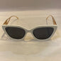 ARP White Frame Golden Stick Black Shade Sunglass 8286 53 15-149