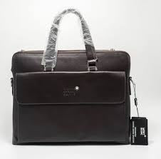NOM MON Coffee Brown Colour With Multiple Zipper Laptop Bag 11074-1