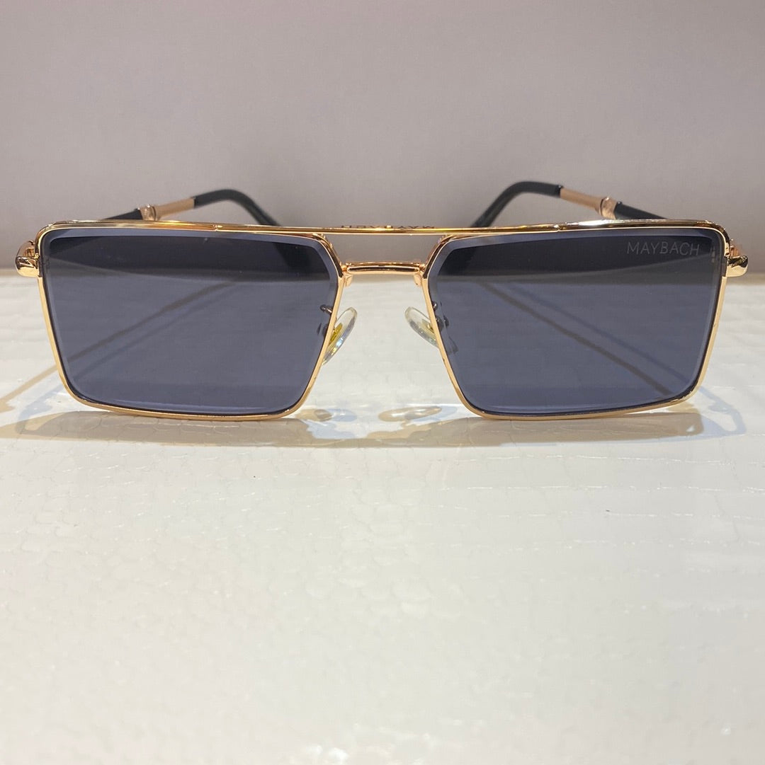 Yam Copper Frame Black Shade Unisex Sunglasses 22041 58 17 145
